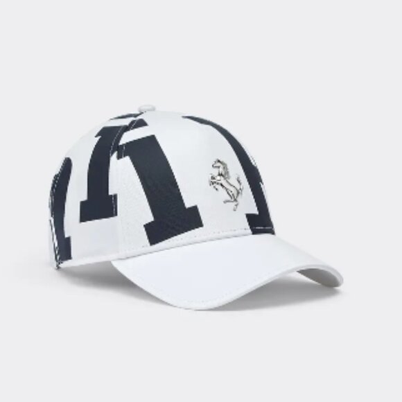 Ferrari Accessories Cotton Twill Baseball Hat With Ferrari Logo